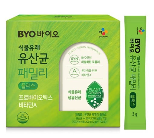 Product Image of the BYO 식물유래 유산균 패밀리 플러스
